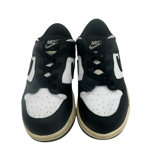 Nike Kids Black and White Sneakers - Picture 2 of 10